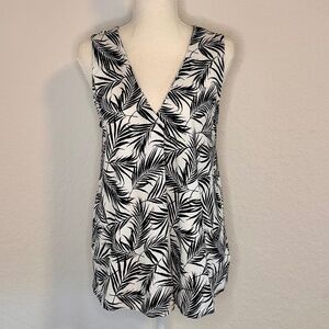 Lands End, Lightweight Jersey Tank Top, Size M